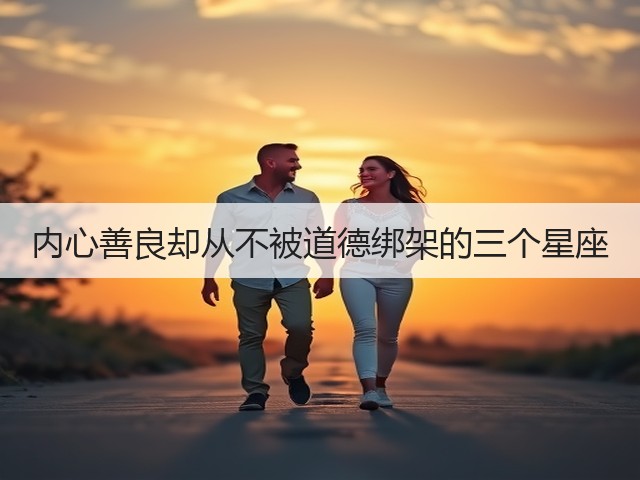 内心善良却从不被道德绑架的三个星座(图2) 内心善良却从不被道德绑架的三个星座(图2)