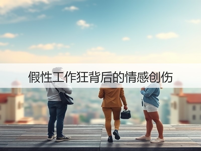 假性工作狂背后的情感创伤