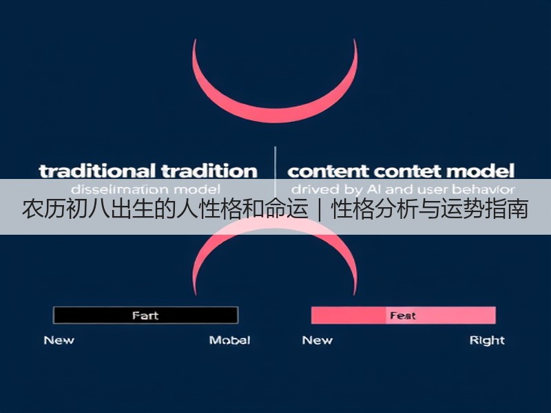 农历初八出生的人性格和命运｜性格分析与运势指南