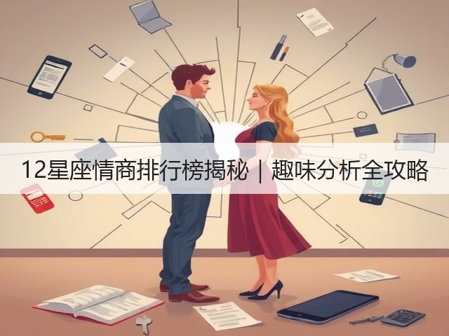 12星座情商排行榜揭秘|趣味分析全攻略(图3) 12星座情商排行榜揭秘|趣味分析全攻略(图3)