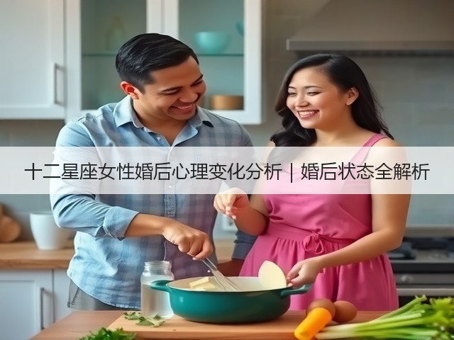 十二星座女性婚后心理变化分析｜婚后状态全解析(图1)