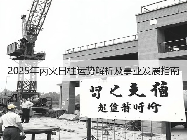 2025年丙火日柱运势解析及事业发展指南(图3)