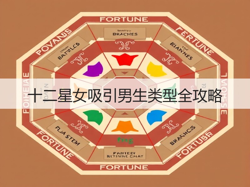 十二星女吸引男生类型全攻略