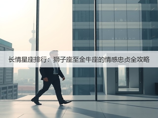 长情星座排行:狮子座至金牛座的情感忠贞全攻略(图1) 长情星座排行:狮子座至金牛座的情感忠贞全攻略(图1)