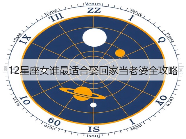 12星座女谁最适合娶回家当老婆全攻略(图2) 12星座女谁最适合娶回家当老婆全攻略(图2)