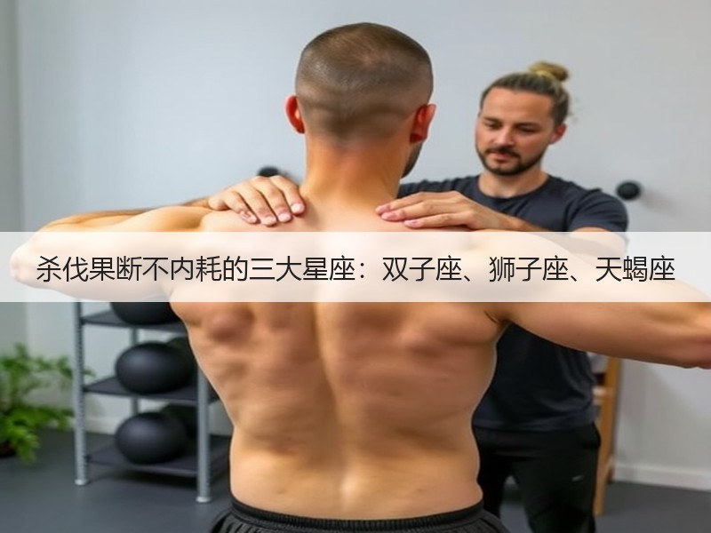 杀伐果断不内耗的三大星座：双子座、狮子座、天蝎座