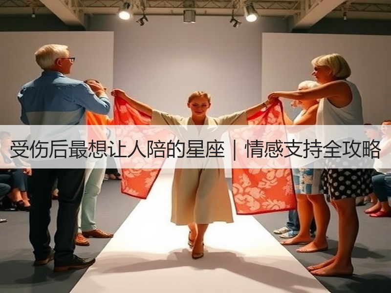 受伤后最想让人陪的星座｜情感支持全攻略