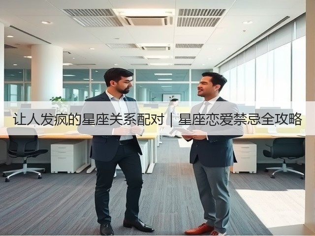 让人发疯的星座关系配对｜星座恋爱禁忌全攻略(图2)