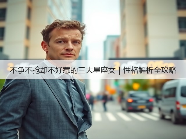 不争不抢却不好惹的三大星座女|性格解析全攻略(图3) 不争不抢却不好惹的三大星座女|性格解析全攻略(图3)