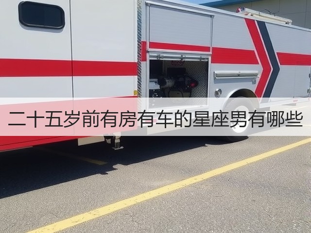 二十五岁前有房有车的星座男有哪些(图2) 二十五岁前有房有车的星座男有哪些(图2)