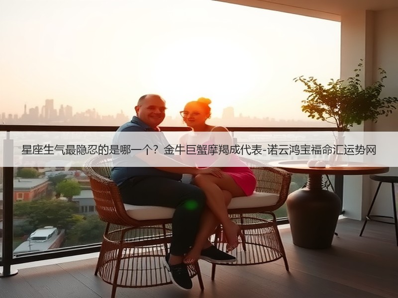 星座生气最隐忍的是哪一个？金牛巨蟹摩羯成代表-诺云鸿宝福命汇运势网