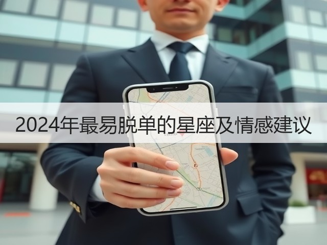 2024年最易脱单的星座及情感建议(图3)