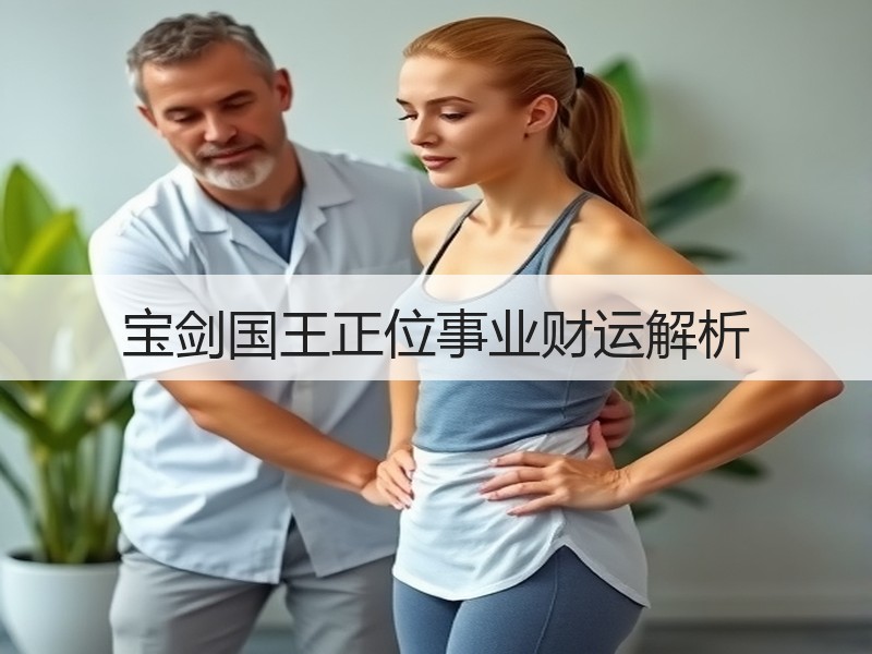 宝剑国王正位事业财运解析