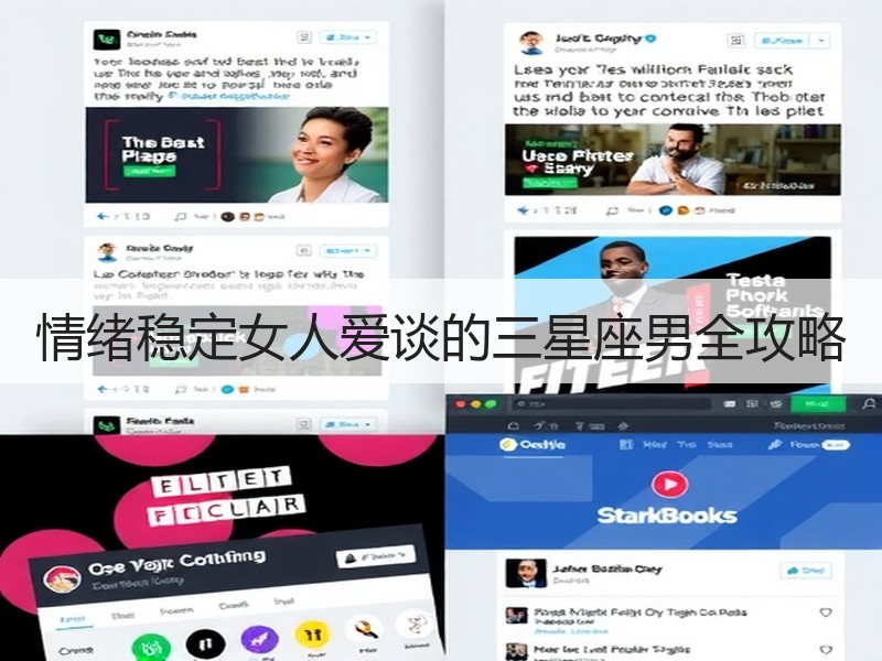 情绪稳定女人爱谈的三星座男全攻略