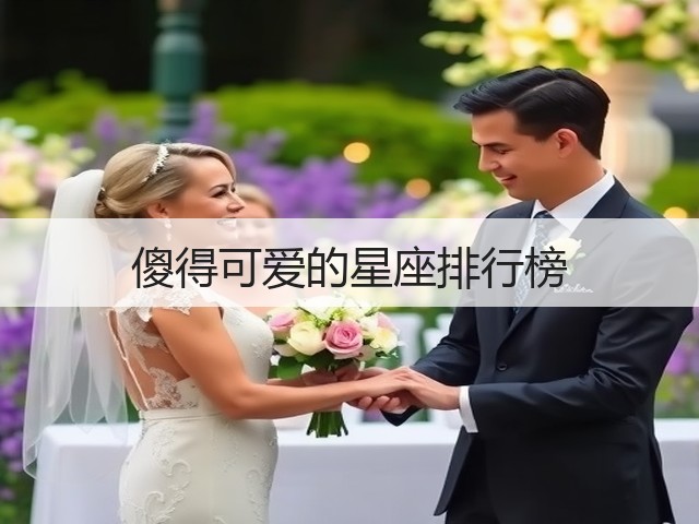 傻得可爱的星座排行榜(图2) 傻得可爱的星座排行榜(图2)