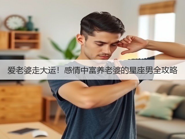 爱老婆走大运！感情中富养老婆的星座男全攻略(图1)
