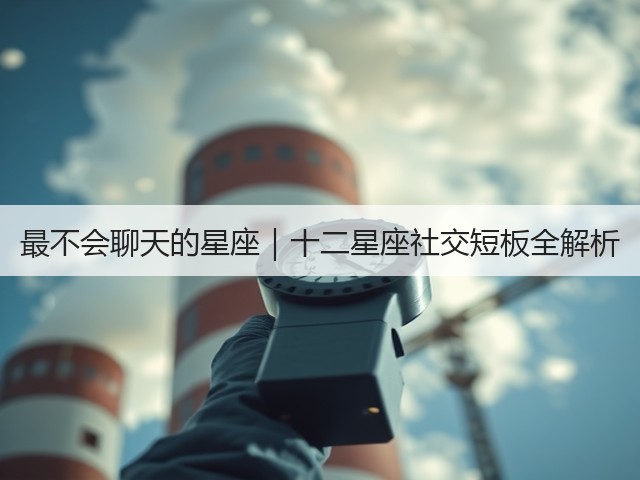 最不会聊天的星座｜十二星座社交短板全解析(图2)