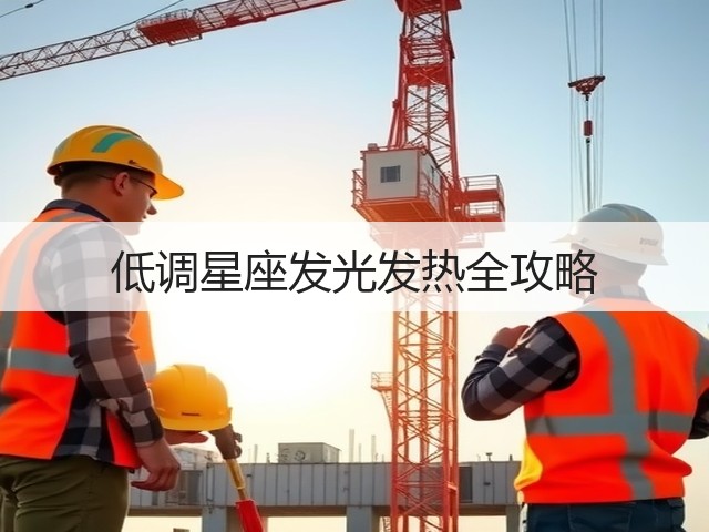 低调星座发光发热全攻略(图1) 低调星座发光发热全攻略(图1)