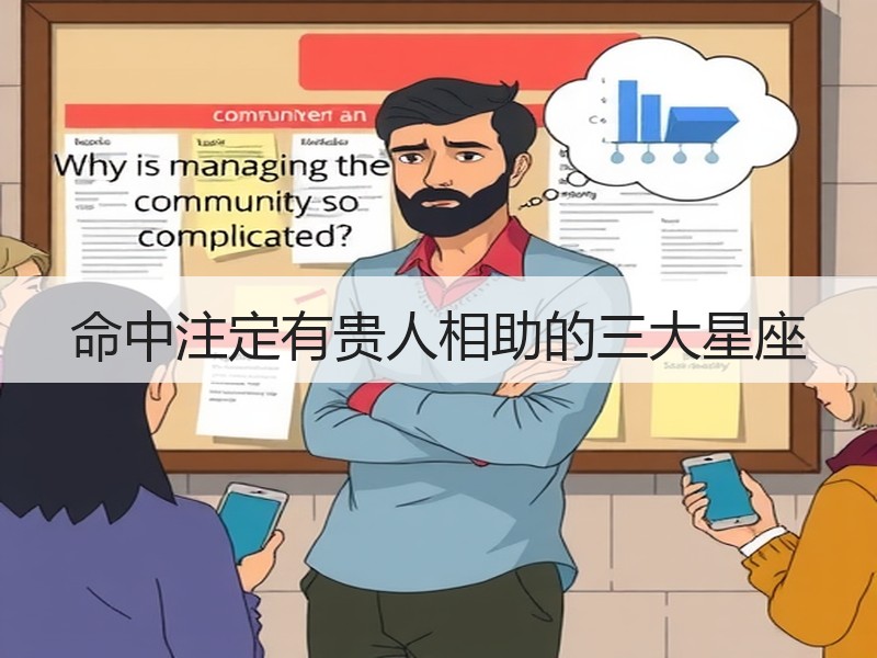 命中注定有贵人相助的三大星座