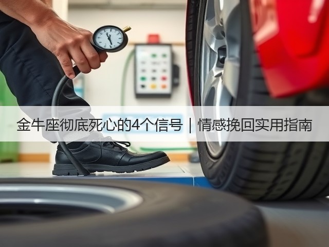 金牛座彻底死心的4个信号|情感挽回实用指南(图1) 金牛座彻底死心的4个信号|情感挽回实用指南(图1)