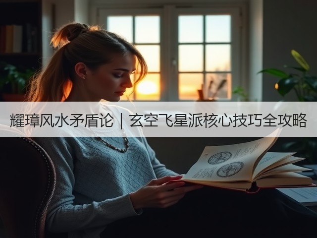 耀璋风水矛盾论|玄空飞星派核心技巧全攻略(图3) 耀璋风水矛盾论|玄空飞星派核心技巧全攻略(图3)