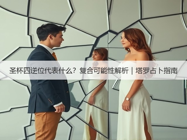 圣杯四逆位代表什么？复合可能性解析｜塔罗占卜指南(图2)