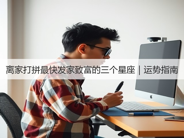 离家打拼最快发家致富的三个星座|运势指南(图3) 离家打拼最快发家致富的三个星座|运势指南(图3)