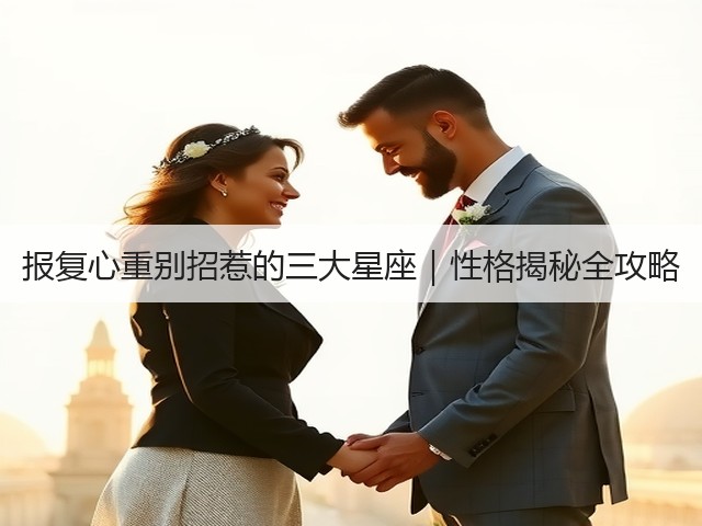 报复心重别招惹的三大星座｜性格揭秘全攻略(图2)