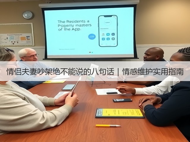 情侣夫妻吵架绝不能说的八句话｜情感维护实用指南(图2)