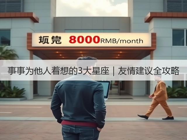 事事为他人着想的3大星座｜友情建议全攻略(图2)
