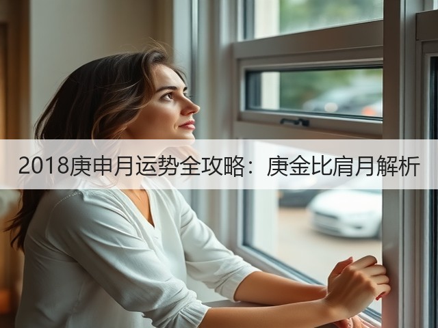 2018庚申月运势全攻略：庚金比肩月解析(图2)