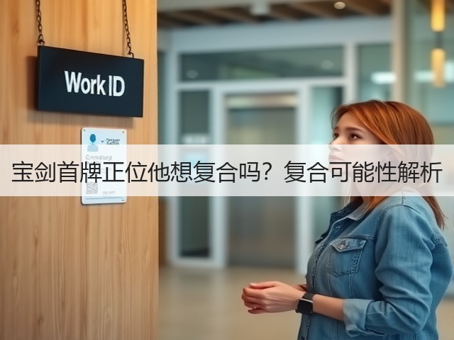 宝剑首牌正位他想复合吗？复合可能性解析(图1)