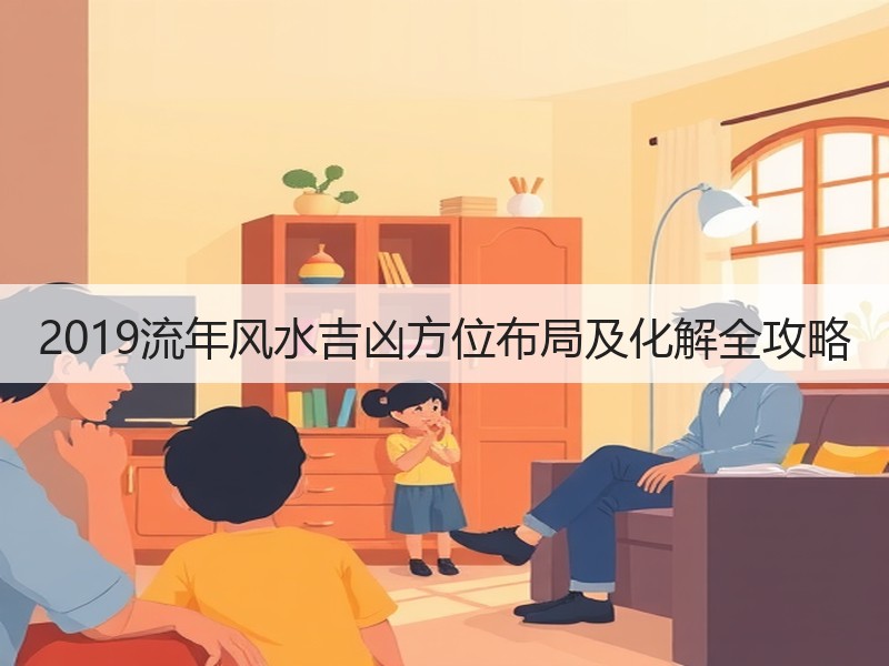 2019流年风水吉凶方位布局及化解全攻略