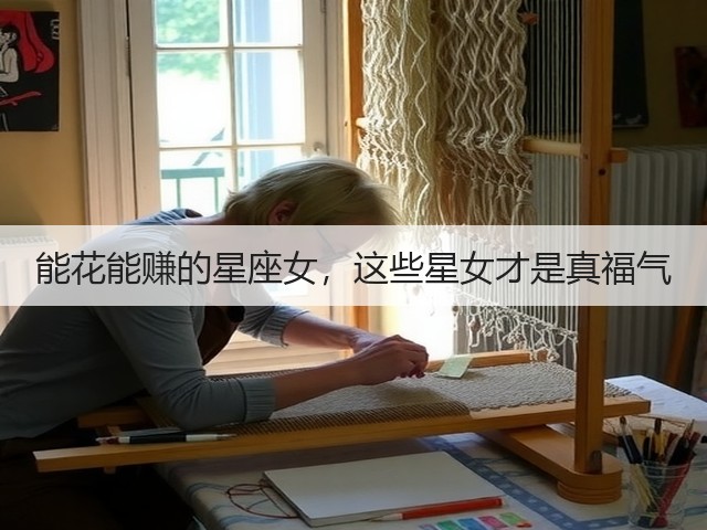 能花能赚的星座女,这些星女才是真福气(图1) 能花能赚的星座女,这些星女才是真福气(图1)