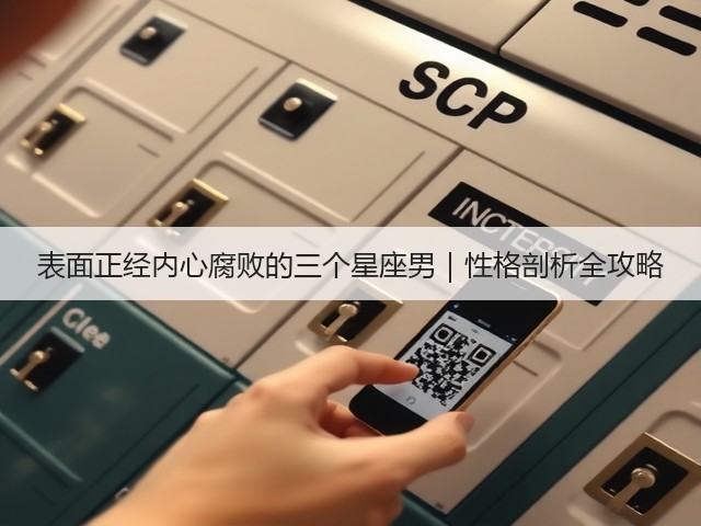 表面正经内心腐败的三个星座男|性格剖析全攻略(图2) 表面正经内心腐败的三个星座男|性格剖析全攻略(图2)