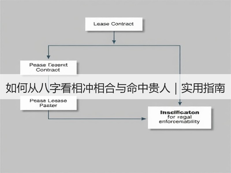 如何从八字看相冲相合与命中贵人｜实用指南
