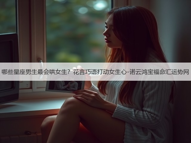 哪些星座男生最会哄女生？花言巧语打动女生心-诺云鸿宝福命汇运势网(图2)