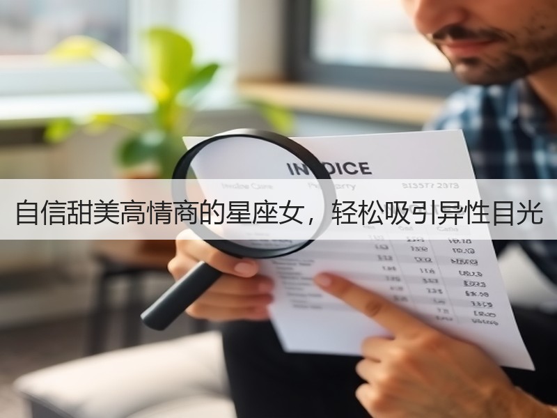 自信甜美高情商的星座女，轻松吸引异性目光