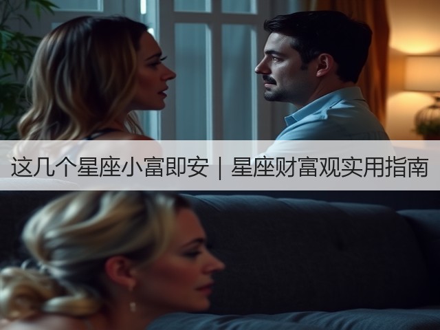 这几个星座小富即安|星座财富观实用指南(图1) 这几个星座小富即安|星座财富观实用指南(图1)