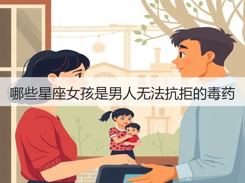 哪些星座女孩是男人无法抗拒的毒药
