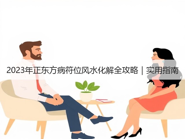 2023年正东方病符位风水化解全攻略｜实用指南(图2)