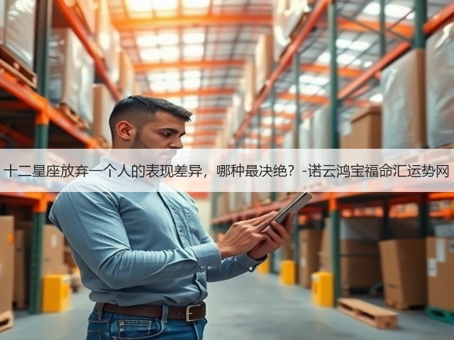 十二星座放弃一个人的表现差异,哪种最决绝?-诺云鸿宝福命汇运势网(图2) 十二星座放弃一个人的表现差异,哪种最决绝?-诺云鸿宝福命汇运势网(图2)