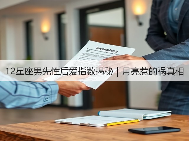 12星座男先性后爱指数揭秘｜月亮惹的祸真相(图2)