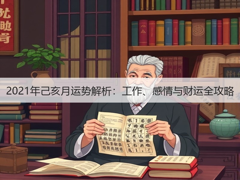 2021年己亥月运势解析：工作、感情与财运全攻略