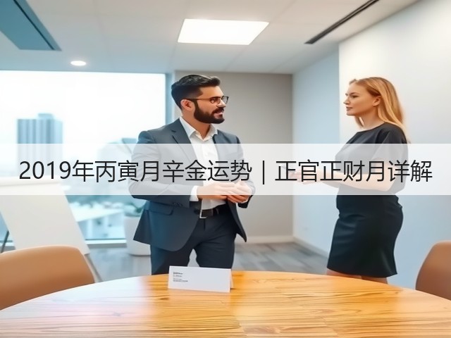 2019年丙寅月辛金运势|正官正财月详解(图2) 2019年丙寅月辛金运势|正官正财月详解(图2)