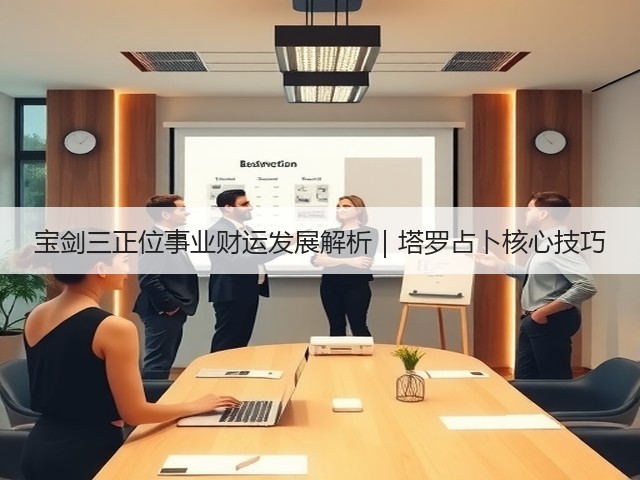 宝剑三正位事业财运发展解析｜塔罗占卜核心技巧(图2)