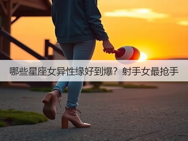 哪些星座女异性缘好到爆?射手女最抢手(图1) 哪些星座女异性缘好到爆?射手女最抢手(图1)