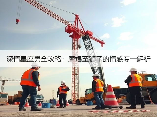深情星座男全攻略:摩羯至狮子的情感专一解析(图2) 深情星座男全攻略:摩羯至狮子的情感专一解析(图2)