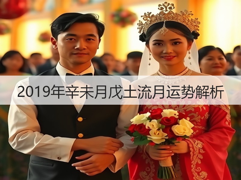 2019年辛未月戊土流月运势解析