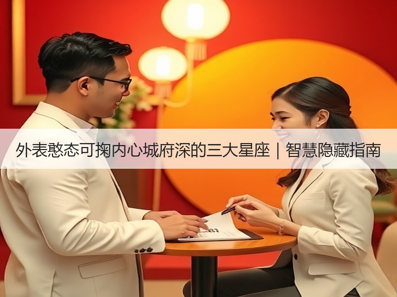 外表憨态可掬内心城府深的三大星座｜智慧隐藏指南